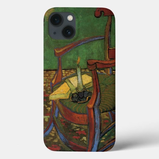 ゴーガンの椅子 ヴィンセント・ヴァン・ゴッホによる Case-Mate iPhoneケース (裏面)