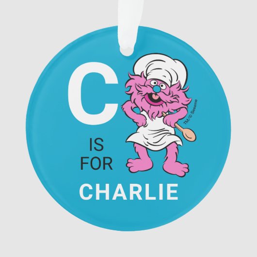 ゴーガー |名パーソナライズされた前(写真付き)オーナメント オーナメント (正面)