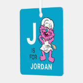 ゴーガー |名前の追加セラミックオーナメント メタルオーナメント (正面左)