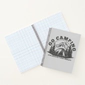 ゴーキャンピングよりも安いセラピーおもしろい引用文 ノートブック (内部)