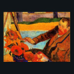 ゴーキン絵画のゴッホ絵画ひまわり ポスター<br><div class="desc">Van Gogh Paul Gauguinの有名な絵画ヒマワリ</div>