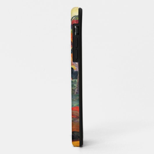 ゴーギャンの風景とピーコックiPhone 5ケース Case-Mate iPhoneケース (裏面/左)