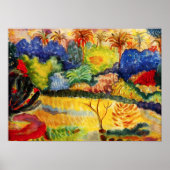 ゴーギャンタヒチアン風景ポスター ポスター (正面)