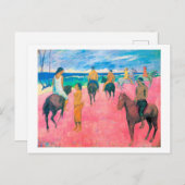 ゴーギャンビーチのライダー ポストカード (正面/裏面)