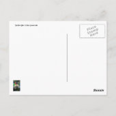 ゴーギャン絵葉書：白馬 ポストカード (裏面)