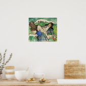 ゴーギャン1888年の海藻 ポスター (キッチン)