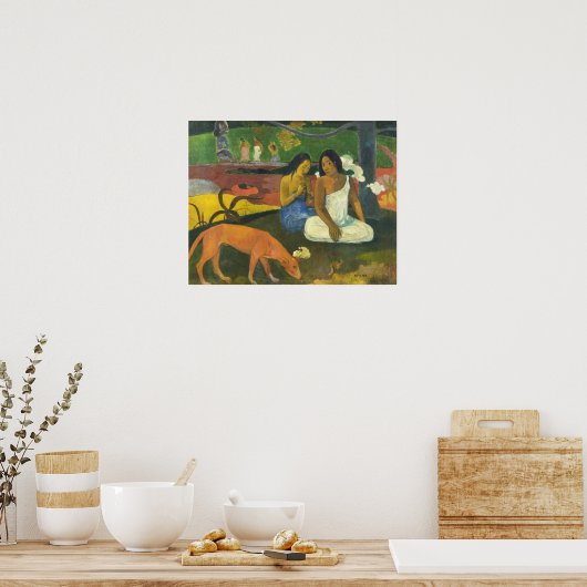 ゴーギャン – アエリア1892 ポスター (キッチン)