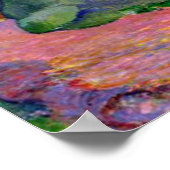 ゴーギャン – ゴールデンハーベスト、ポール・ゴーギャン絵画の作品。 ポスター (角)