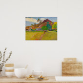 ゴーギャン – タヒチアン風景1891 ポスター (キッチン)