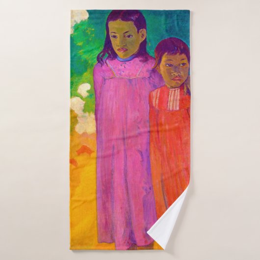 ゴーギャン・ツーシスターズ バスタオル (バスタオル)