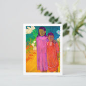 ゴーギャン・ツーシスターズ ポストカード (スタンド正面)