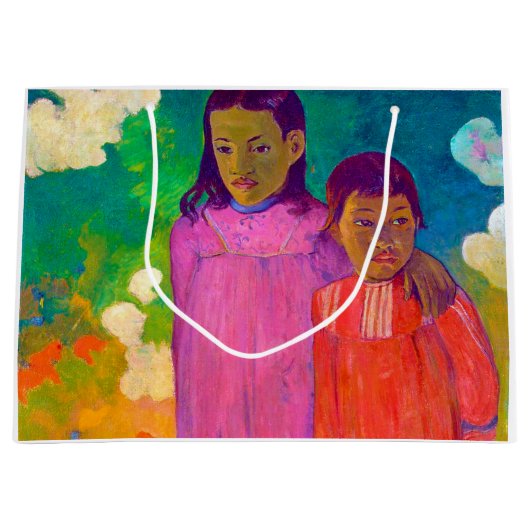 ゴーギャン・ツーシスターズ ラージペーパーバッグ (正面)