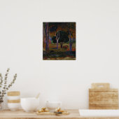 ゴーギャン – ヒヴァ・オア（豚と馬） 1903 ポスター (キッチン)