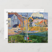 ゴーギャン・ポールのポンエイベンのダビッドミル ポストカード (正面/裏面)