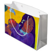 ゴーギャン・マンゴーの女性 ラージペーパーバッグ (裏面アングル)