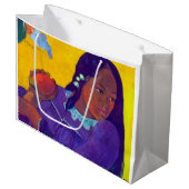 ゴーギャン・マンゴーの女性 ラージペーパーバッグ (正面アングル)