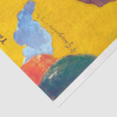 ゴーギャン・マンゴーの女性 薄葉紙 (詳細)