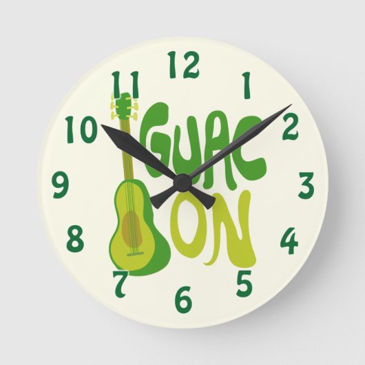 ゴーギャン！ ラウンド壁時計 (正面)