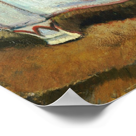 ゴーギャン – 桃と一緒の静かな生活 ポスター (角)