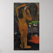 ゴーギャン – 比奈哲夫王（月と地球） 1893 ポスター (正面)