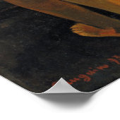 ゴーギャン – 比奈哲夫王(月と地球) 1893 ポスター (角)