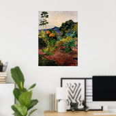 ゴーギャン – 熱帯植生 ポスター (ホームオフィス)