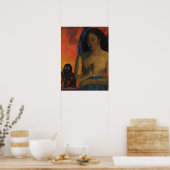 ゴーギャン – 野蛮詩 ポスター (キッチン)