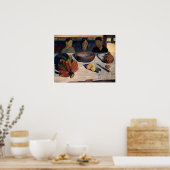 ゴーギャン – The Meal 1891 ポスター (キッチン)