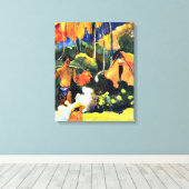 ゴーギャン – The Moment of Truth II キャンバスプリント (インサイチュ (ウッドフロア))