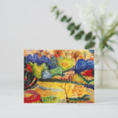 ゴーギンタヒチアン風景葉書 ポストカード (スタンド正面)