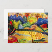 ゴーギンタヒチアン風景葉書 ポストカード (正面/裏面)