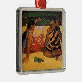 ゴーギンフランスのポリネシアタヒチウメン メタルオーナメント (右)