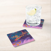 ゴーギン海 スクエアペーパーコースター (インサイチュ)