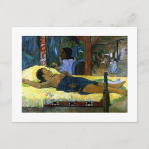 ゴーギン絵画アートたまりのアトゥア(出生) ポストカード