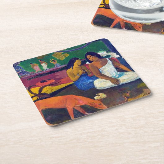 ゴーギン・ジョグネス スクエアペーパーコースター (アングル)