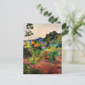 ゴーギン – マルティニークの風景 ポストカード (スタンド正面)