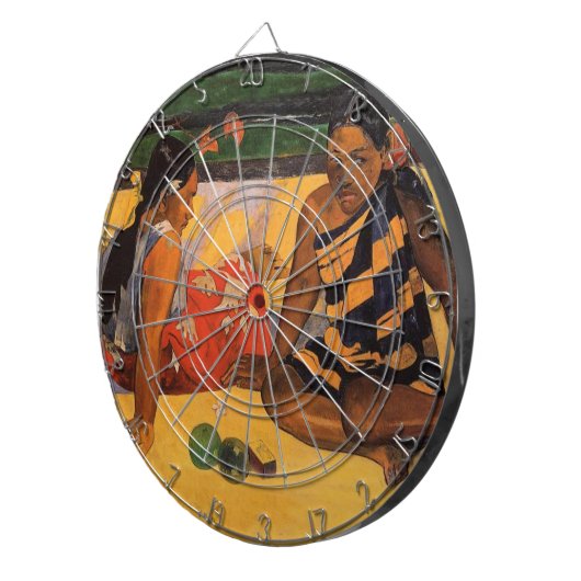 ゴーグインフランスのポリネシアタヒチ女子絵画ズ ダーツボード (正面右)