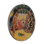 ゴーグインフランスのポリネシアタヒチ女子絵画ズ ダーツボード (正面左)