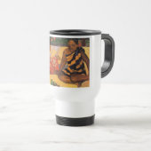 ゴーグインフランスのポリネシアタヒチ女子絵画ズ トラベルマグ (正面右)