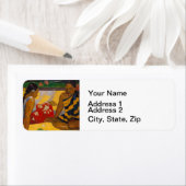 ゴーグインフランスのポリネシアタヒチ女子絵画ズ ラベル (インサイチュ)