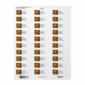 ゴーグインフランスのポリネシアタヒチ女子絵画ズ ラベル (フルシート)