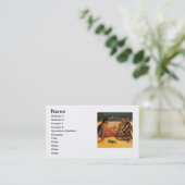 ゴーグインフランスのポリネシアタヒチ女子絵画ズ 名刺 (スタンド正面)