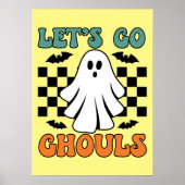ゴーグルス行こう – 幽霊 – 面白いハロウィーン ポスター (正面)