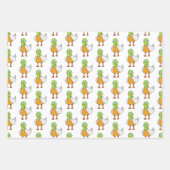 ゴーグル付きアヒル ラッピングペーパーシート (正面)