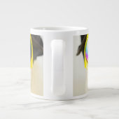 ゴーグル付きパグ ジャンボコーヒーマグカップ (裏面)