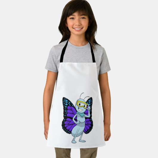 ゴーグル付き蝶 エプロン (インサイチュ)