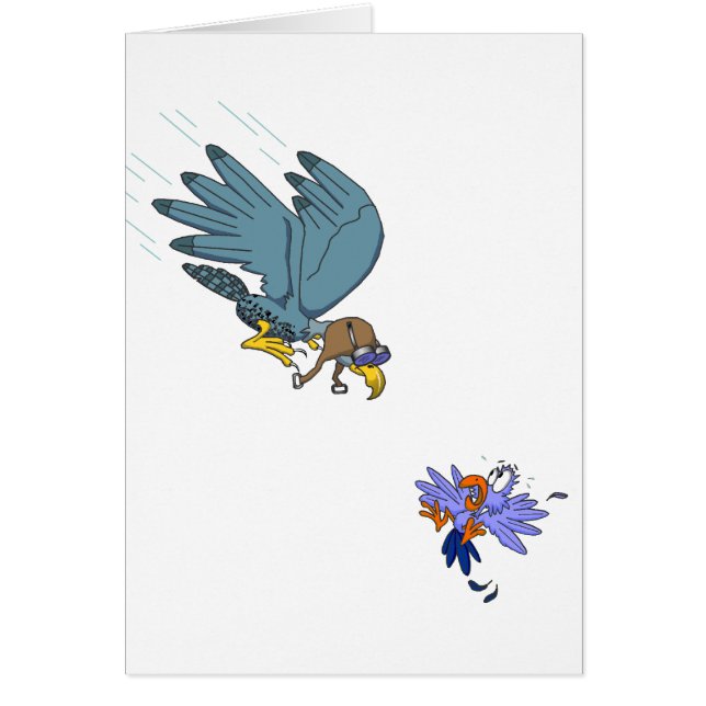 ゴーグル付《鳥》ハヤブサ (正面)