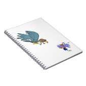 ゴーグル付《鳥》ハヤブサ ノートブック (右側)
