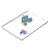 ゴーグル付《鳥》ハヤブサ ノートブック (左側)