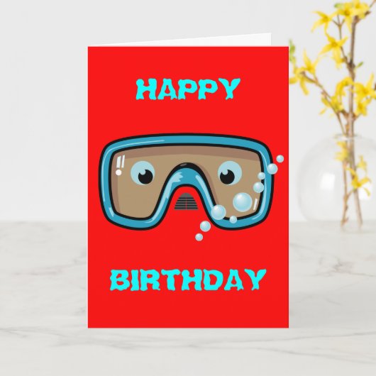 ゴーグル カード (黄色い花)